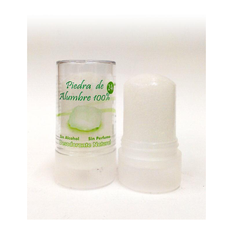 DESODORANTE NATURAL ALUMBRE DE POTASIO (120 gr)
