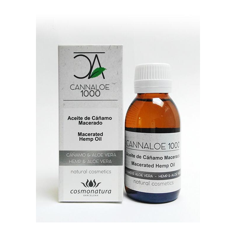 CANNALOE 1000 - Aceite de Cáñamo Macerado 100 ml