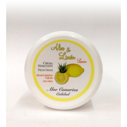 Crema Aloe Vera + Limón 150ml (Hidratante Pieles Grasas)