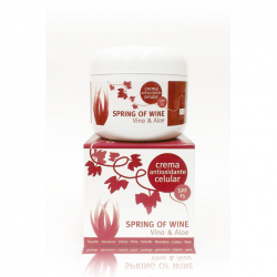 CREMA FACIAL ANTIOXIDANTE DE VINOTERAPIA SPRING OF WINE (120 ml)