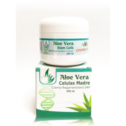 CREMA REGENERADORA 24H CÉLULAS MADRE DE ALOE VERA FPS10 (140 ml)
