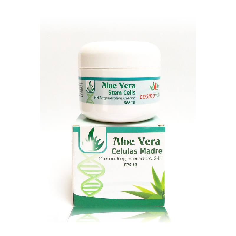 CREMA REGENERADORA 24H CÉLULAS MADRE DE ALOE VERA FPS10 (140 ml)