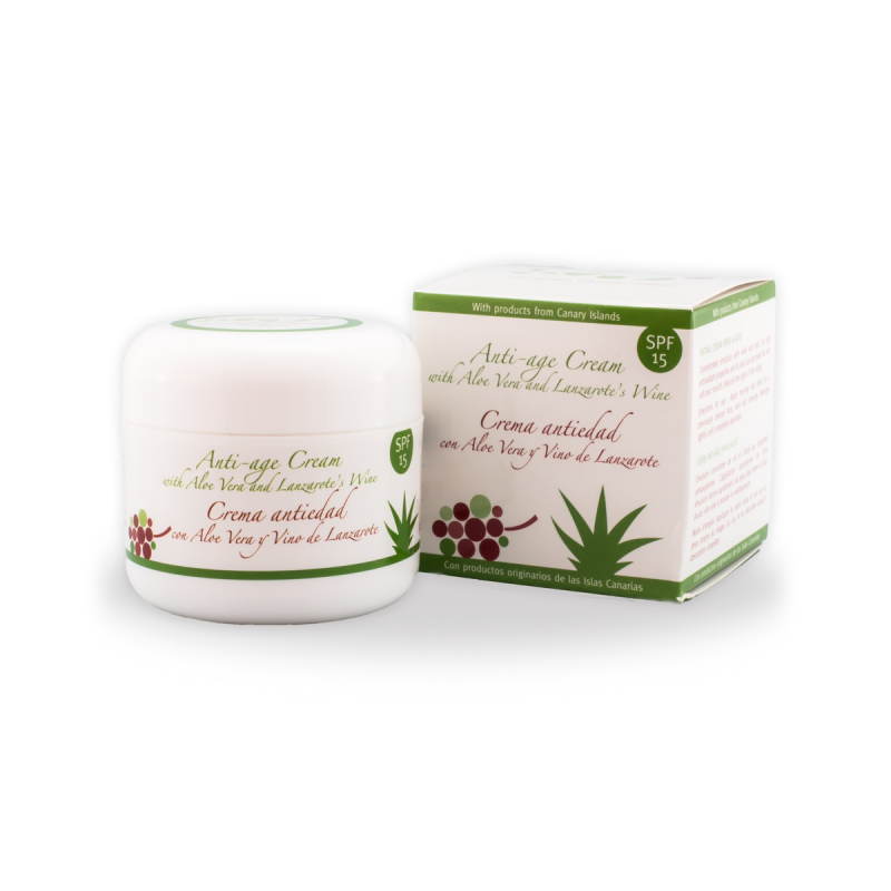CREMA FACIAL ANTIOXIDANTE CON VINO DE LANZAROTE (120 ml)